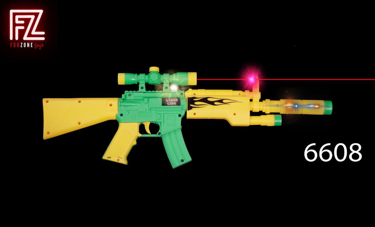 Laser toy gun 6608
