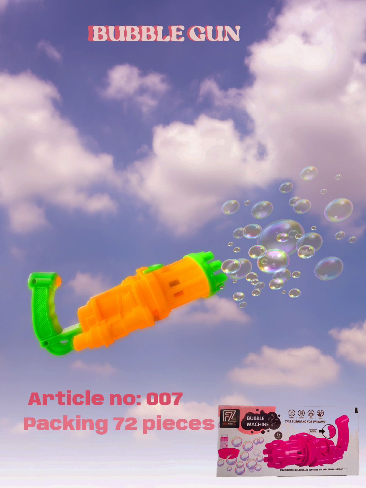 Bubble gun 007